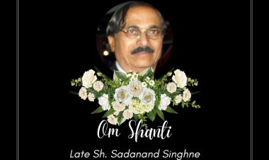Sadanand Shingne (BABA) of Shinghania Industries - Pune IS NO MORE