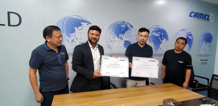 कैमल बैटरी को भारत में जेड-पावर उपलब्ध कराएगी